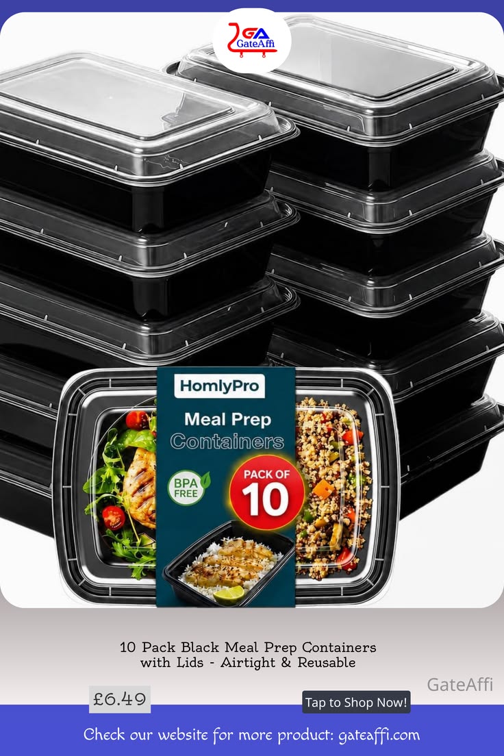 Meal prep container 10 pieces