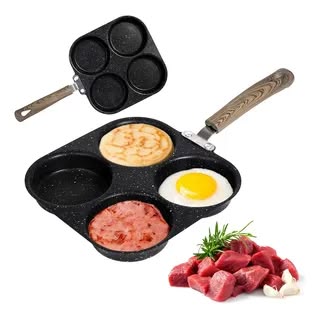 Four cup nonstick pan