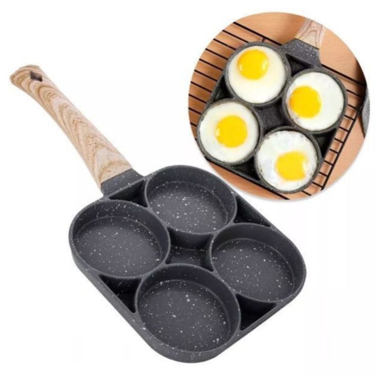 Four cup nonstick pan