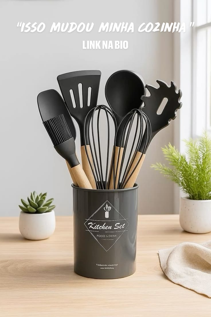 14-in-1 Heat Resistant Silicone Utensils