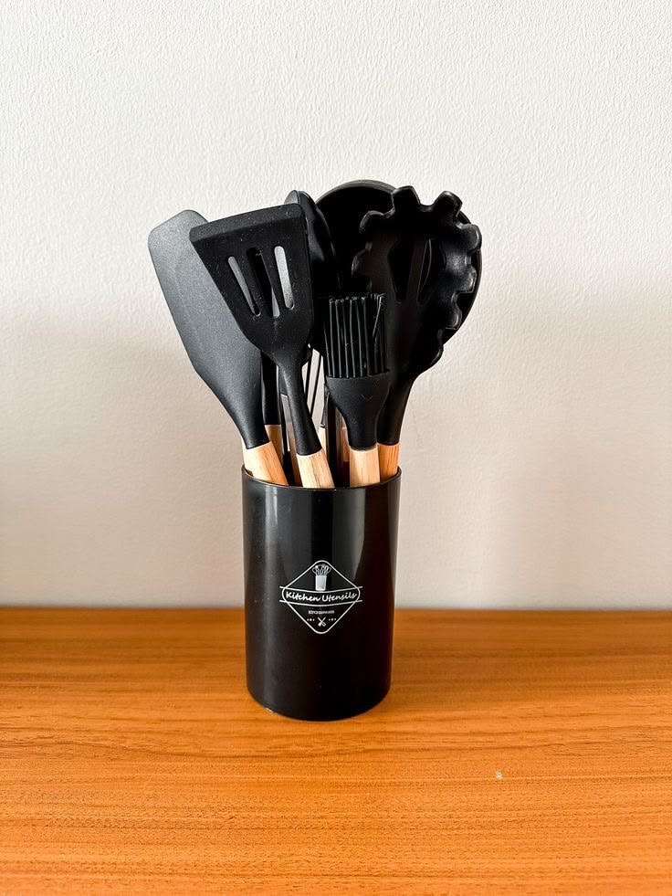 14-in-1 Heat Resistant Silicone Utensils